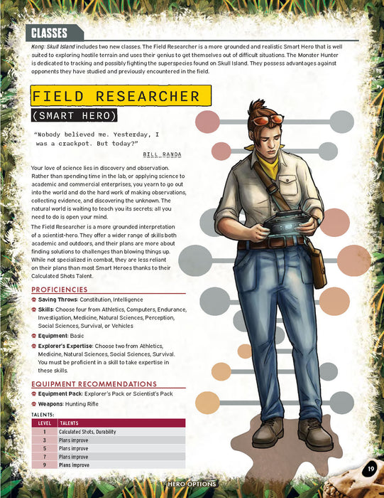 Everyday Heroes RPG:  Kong Skull Island Cinematic Adventure