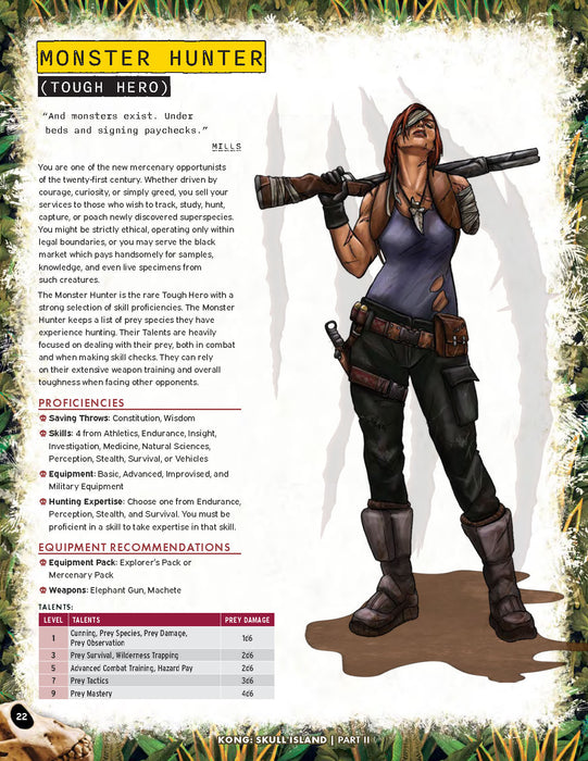 Everyday Heroes RPG:  Kong Skull Island Cinematic Adventure