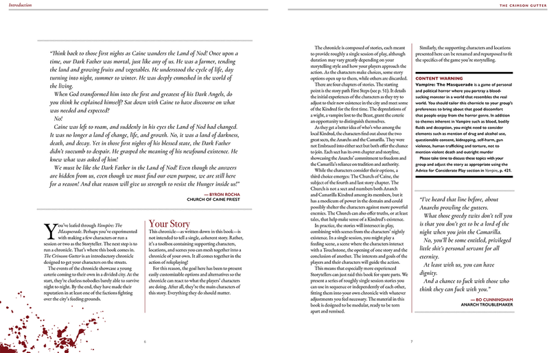 Vampire: The Masquerade 5E The Crimson Gutter