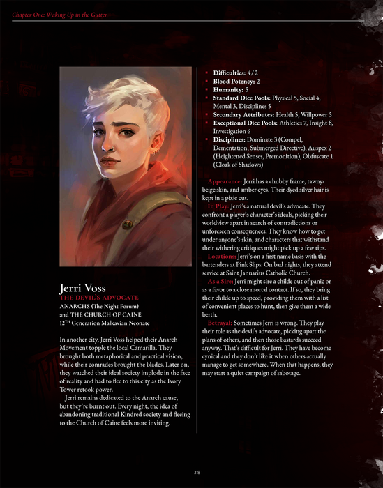 Vampire: The Masquerade 5E The Crimson Gutter