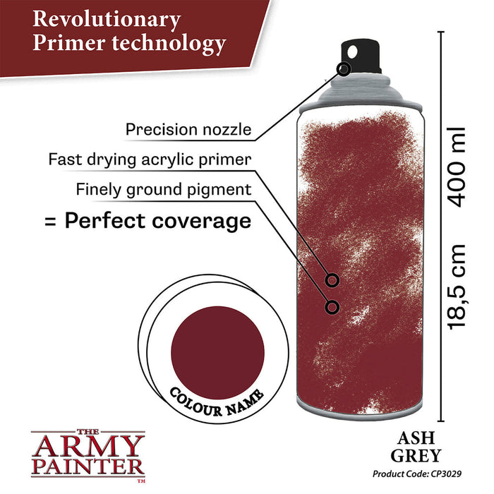 Army Painter: Ash Grey Spray Paint Primer