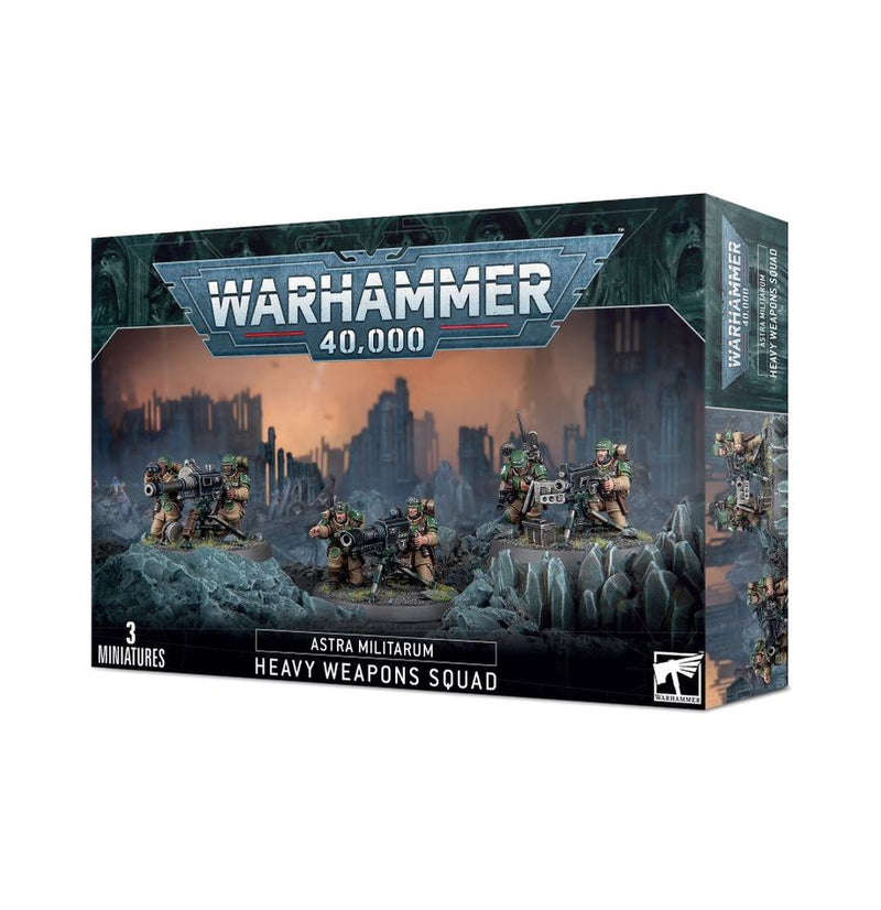 Astra Militarum Cadian Heavy  Weapons Squad