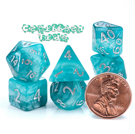 “Caribbean Tide” 12mm Mighty Tiny Dice