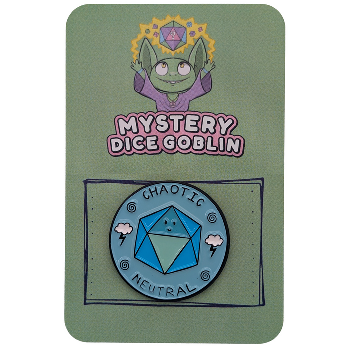 Chaotic Neutral Cloud RPG Pin