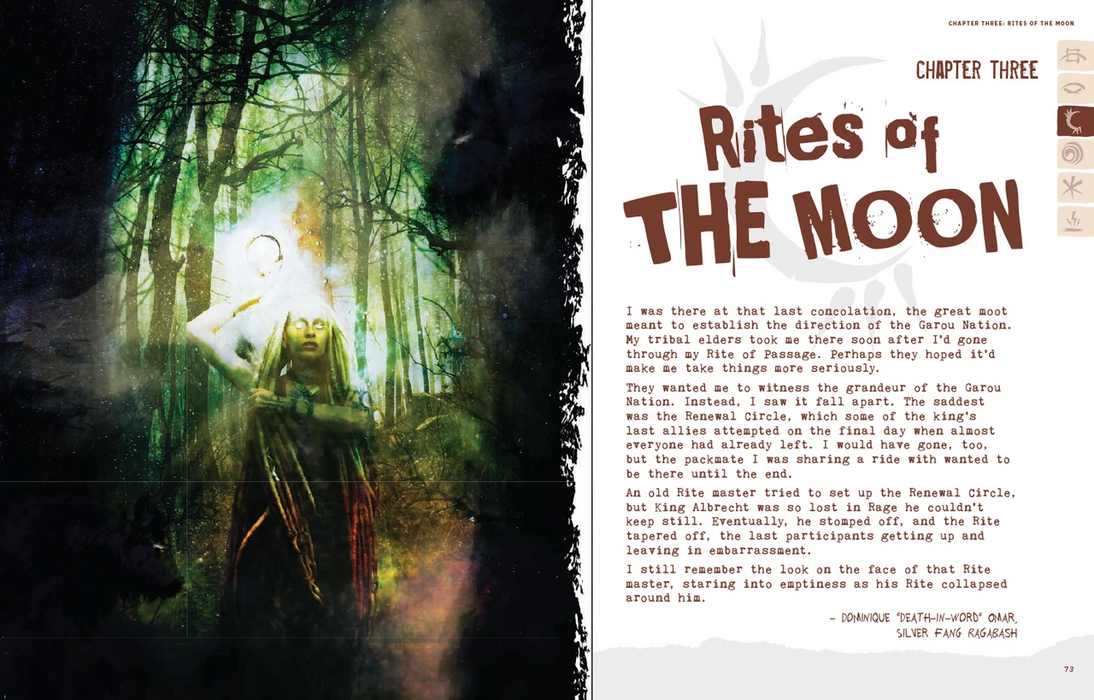 Werewolf: The Apocalypse 5th Edition Shattered Nation Sourcebook