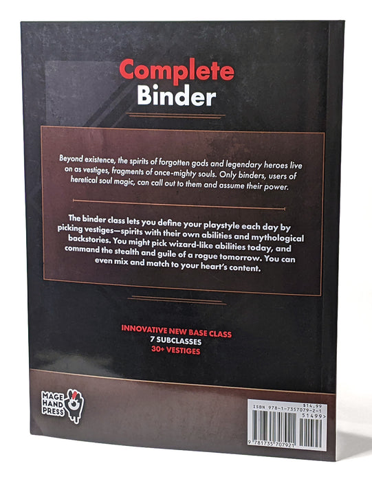 Complete Binder Softcover