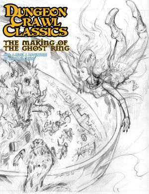 Dungeon Crawl Classics RPG: #075 - The Sea Queen Escapes - Sketch Cover