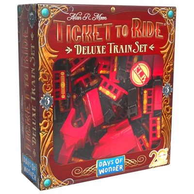 Ticket To Ride: 20th Anniversary Deluxe Train Set - Red