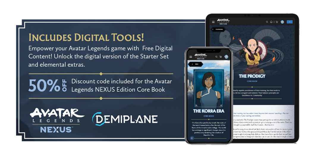 Avatar Legends RPG: Starter Kit