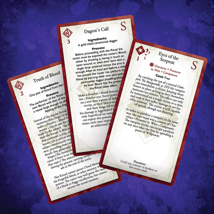Vampire: The Masquerade 5th Edition Discipline Deck Accessory