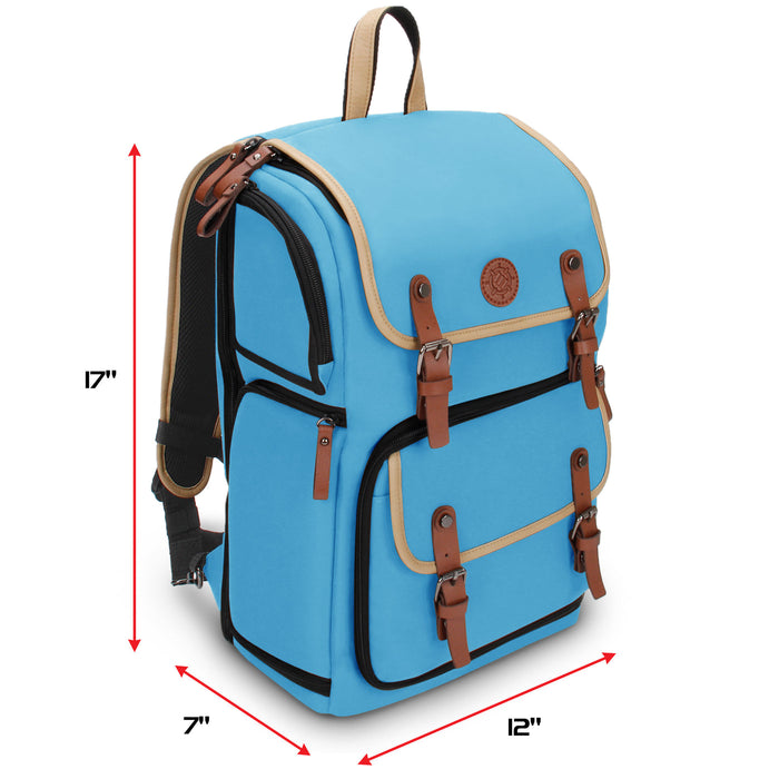 ENHANCE Full-Size Trading Card Storage Box Backpack - Blue