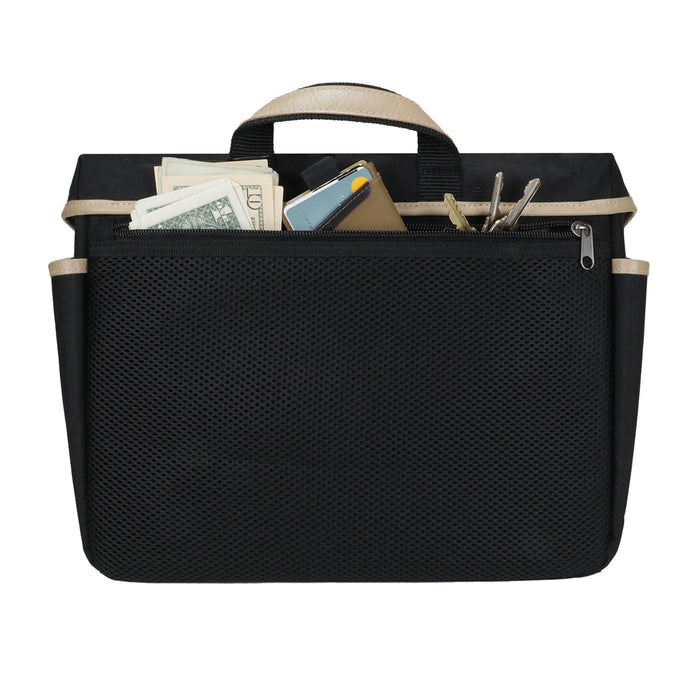 ENHANCE Designer Edition DnD Bag - RPG Player's Messenger Bag (Black)
