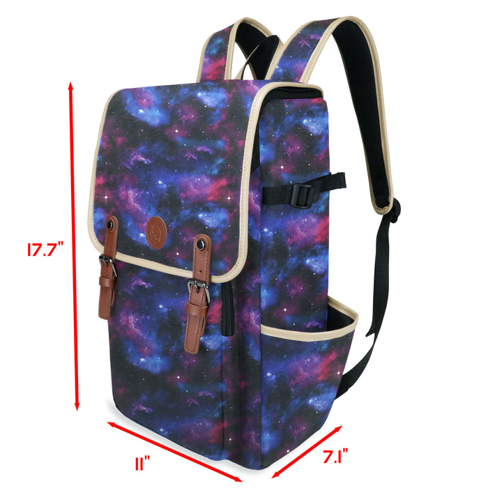 ENHANCE Designer Edition DnD Backpack - RPG Travel Bag (Galaxy)