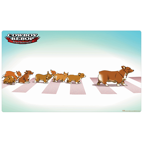 Officially Licensed Playmat - Cowboy Bebop Standard Playmat - Ein and Family