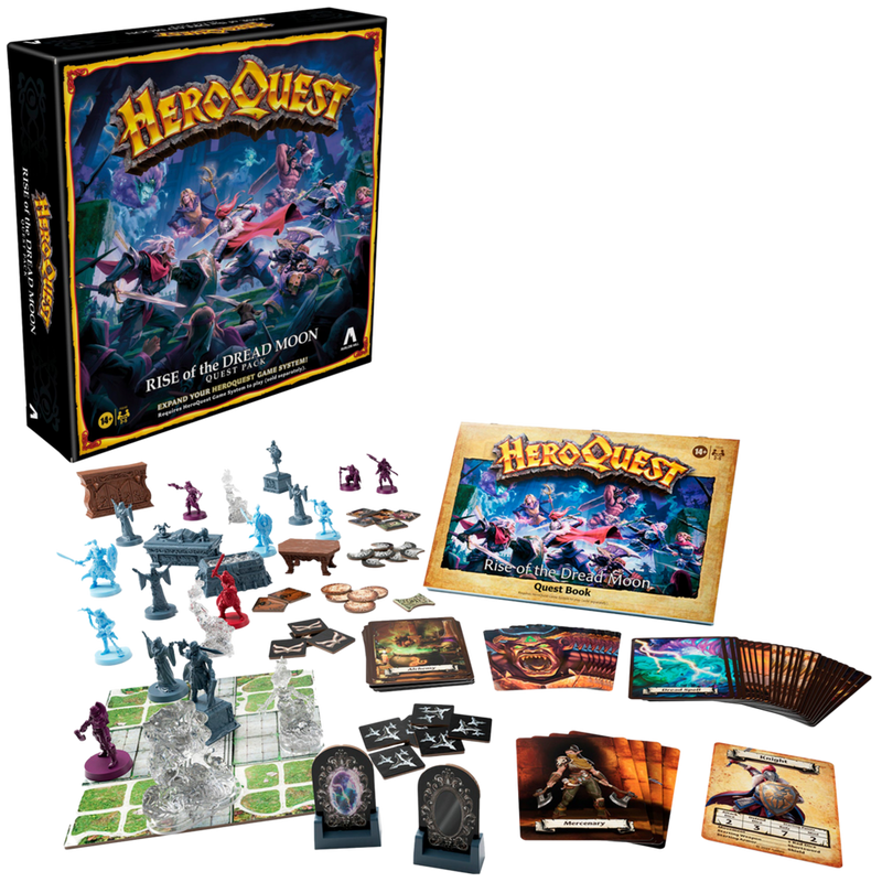 HeroQuest Rise of the Dread Moon Quest Pack Game