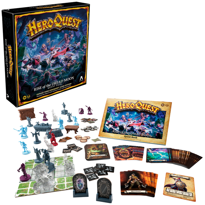 HeroQuest Rise of the Dread Moon Quest Pack Game