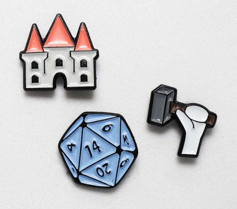 Mini Pins: Castle Builders