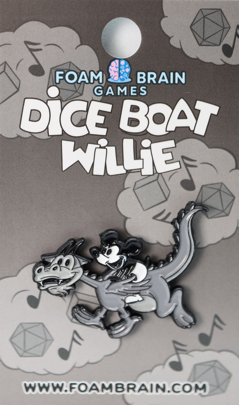 Dice Boat Willie: Mickey - Enamel Pin