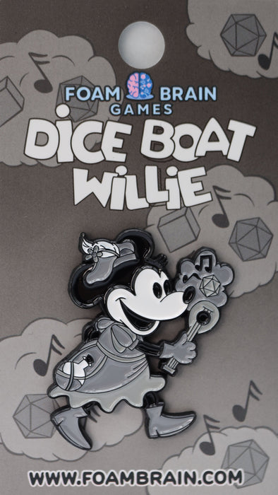 Dice Boat Willie: Bard - Enamel Pin