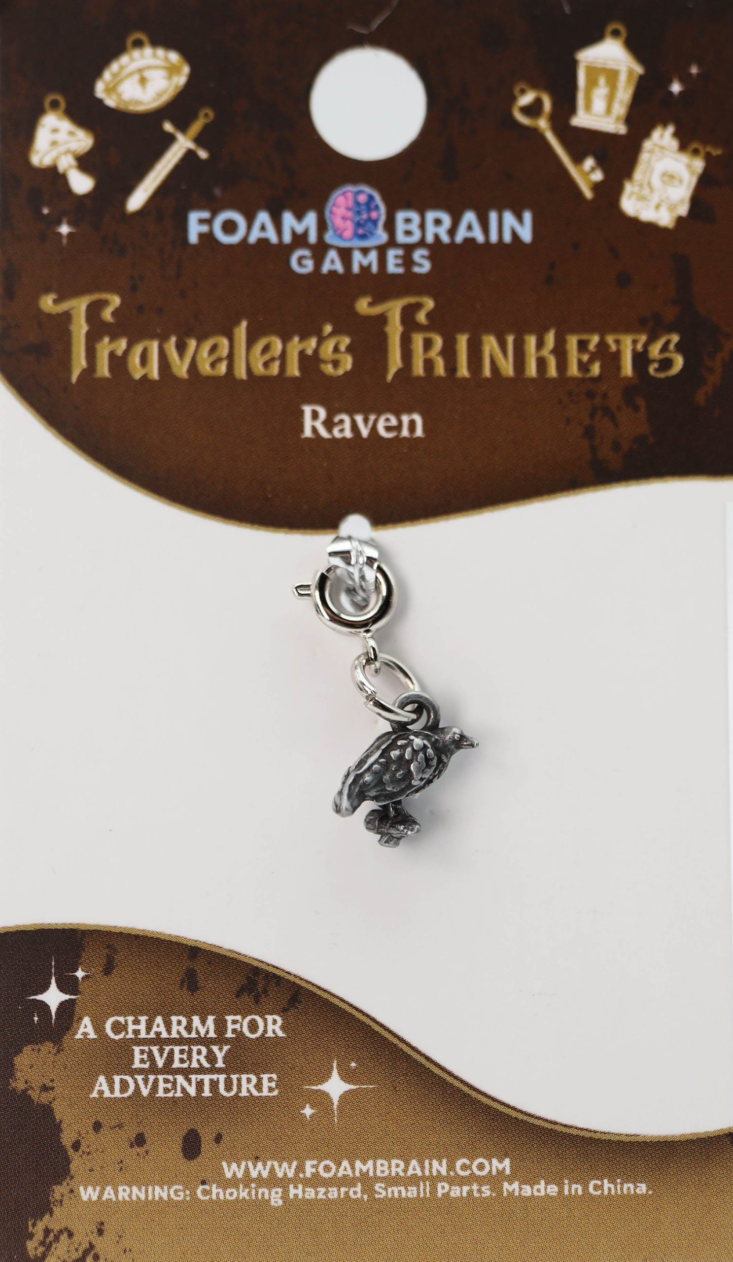 Traveler's Trinkets: Raven Charm