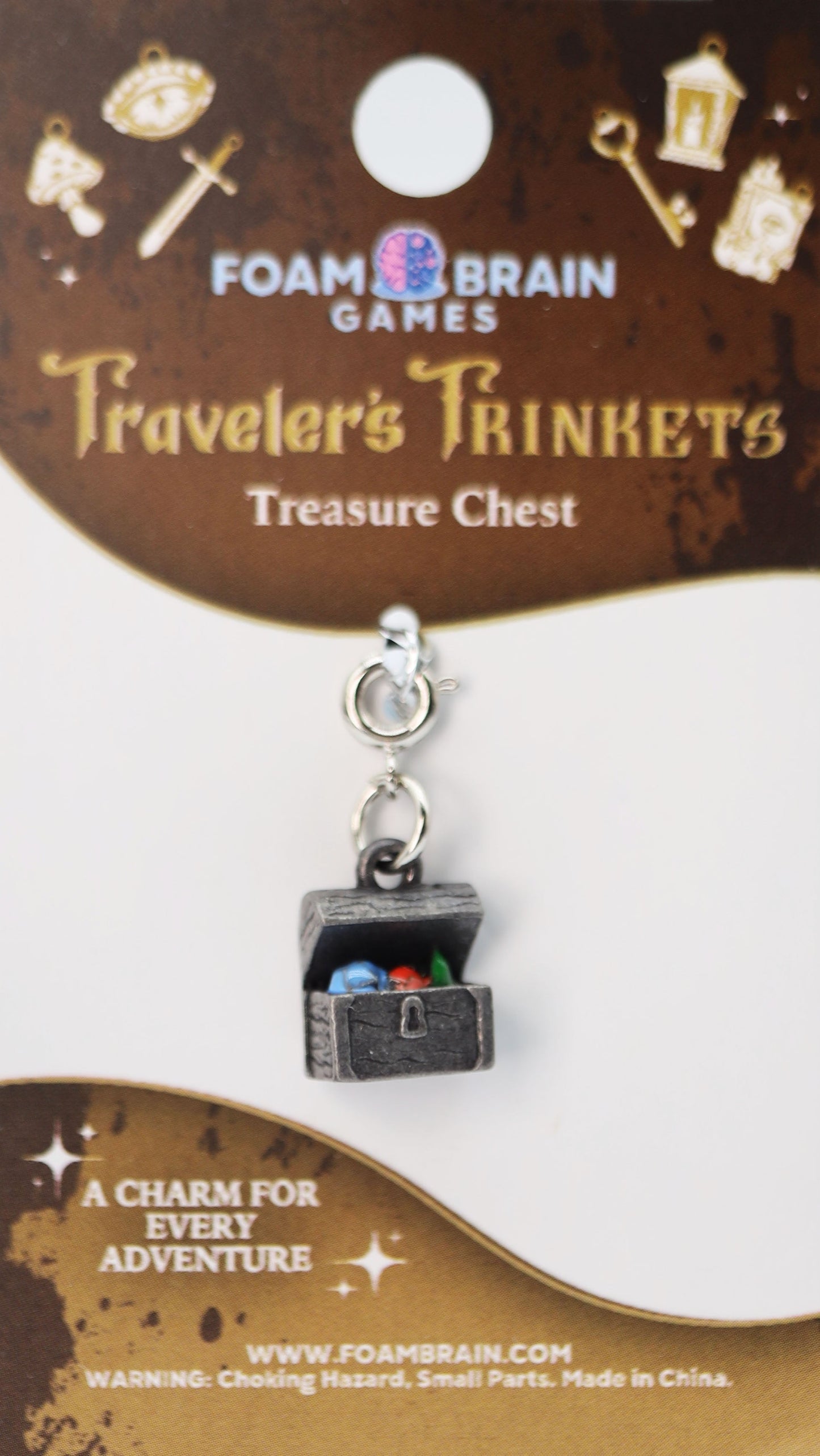 Traveler's Trinkets: Treasure Chest Charm