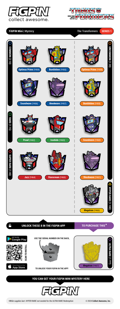 Transformers Mystery Series 1