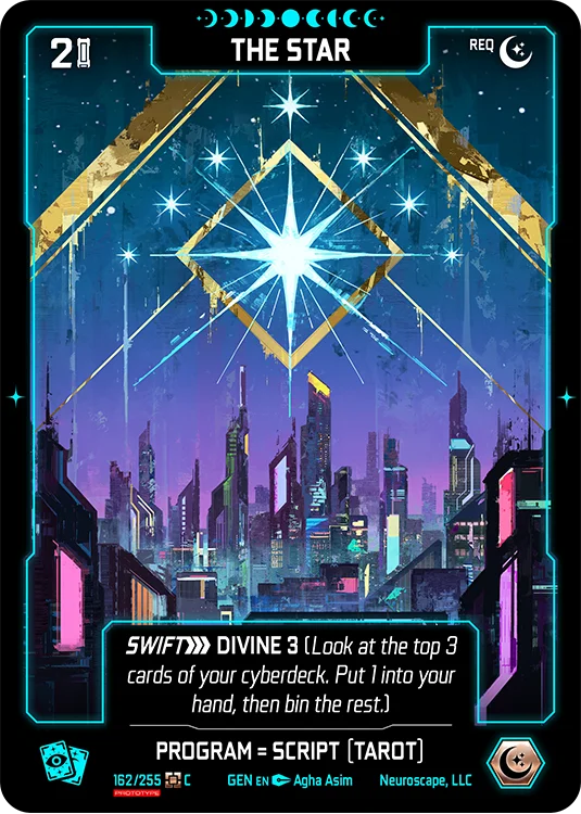 Image for THE STAR (162) [Genesis - Kickstarter Edition] - NeuroScape TCG