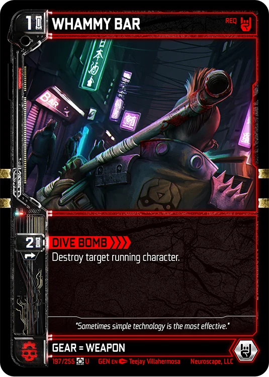Image for WHAMMY BAR (197) [Genesis - Kickstarter Edition] - NeuroScape TCG