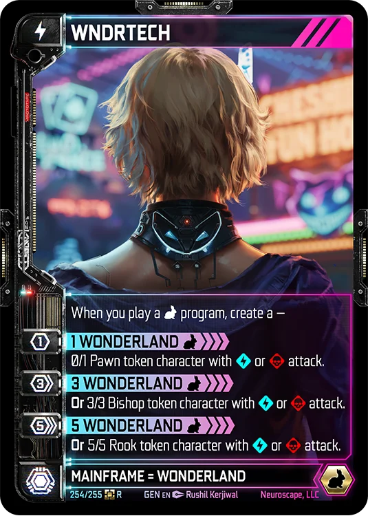 Image for WNDRTECH (254) [Genesis - Kickstarter Edition] - NeuroScape TCG