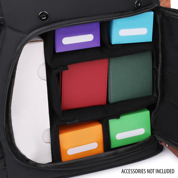 ENHANCE Full-Size Trading Card Storage Box Backpack - Black