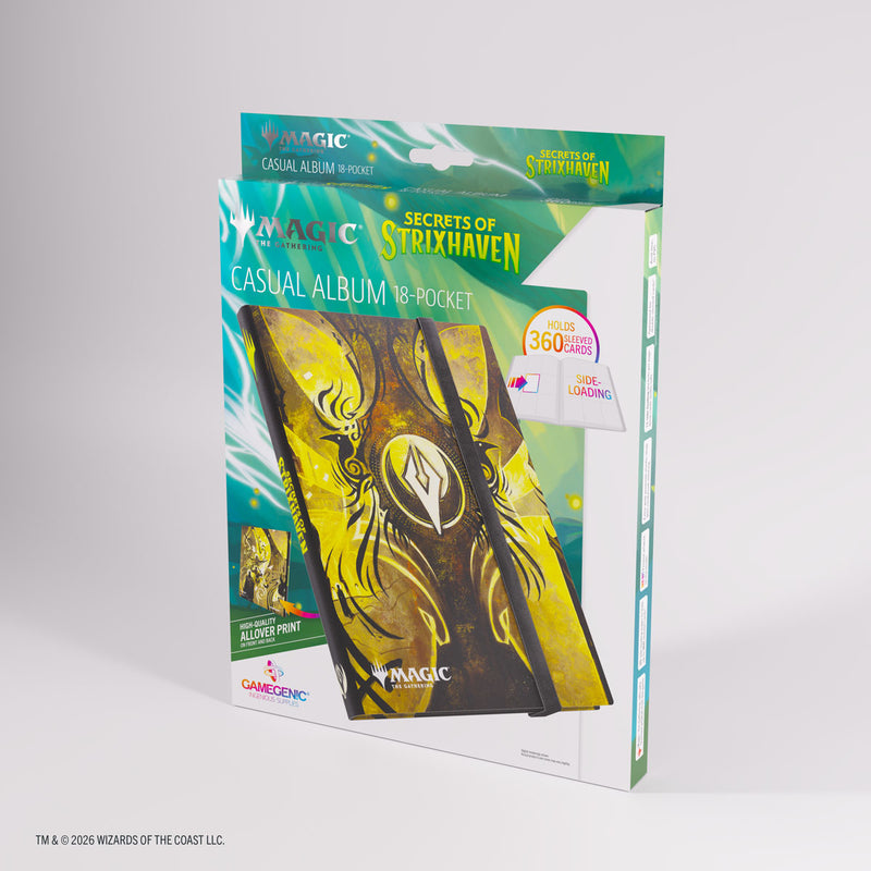 Magic: The Gathering | Secrets of Strixhaven Casual Album 18-Pocket (Silverquill)