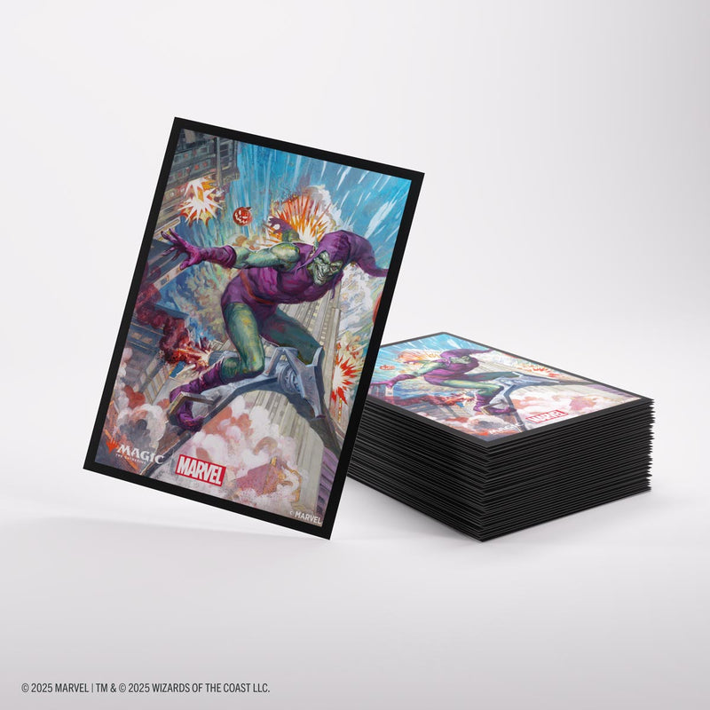 Magic: The Gathering Premium Art Sleeves - Spider-Man (Green Gobin)