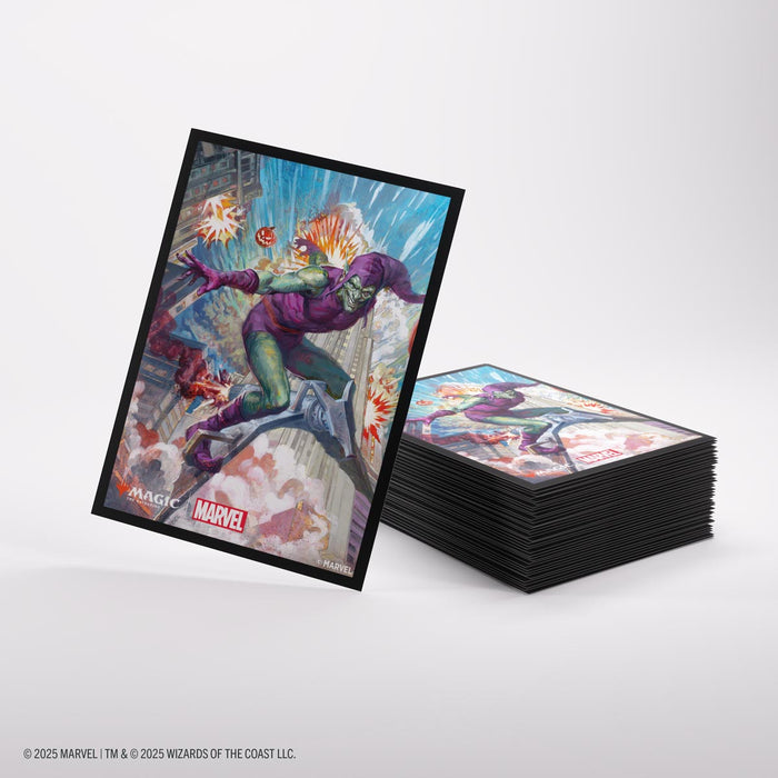 Magic: The Gathering Premium Art Sleeves - Spider-Man (Green Gobin)