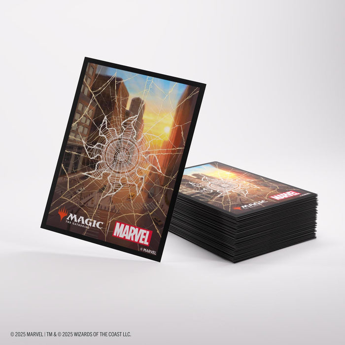Magic: The Gathering Premium Art Sleeves - Spider-Man (Plains)