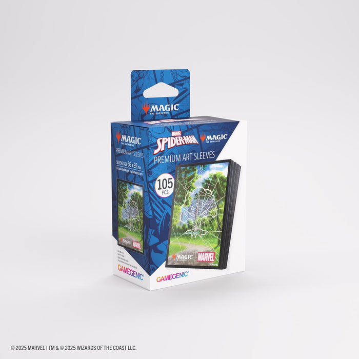Magic: The Gathering Premium Art Sleeves - Spider-Man (Forest)