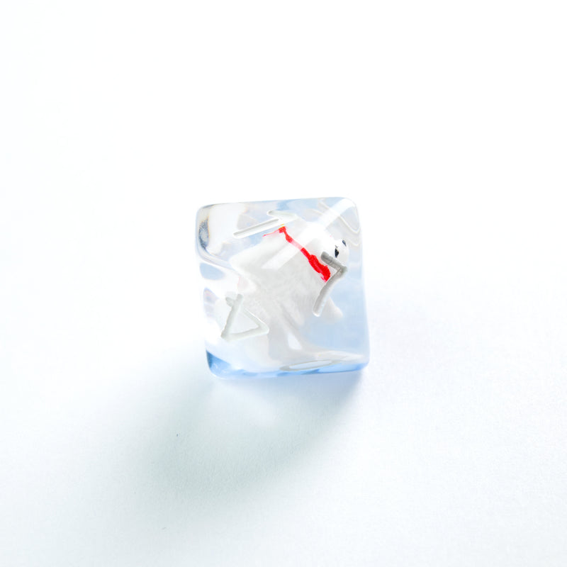 Embraced Series - Polar bear - RPG Dice Set (7pcs)
