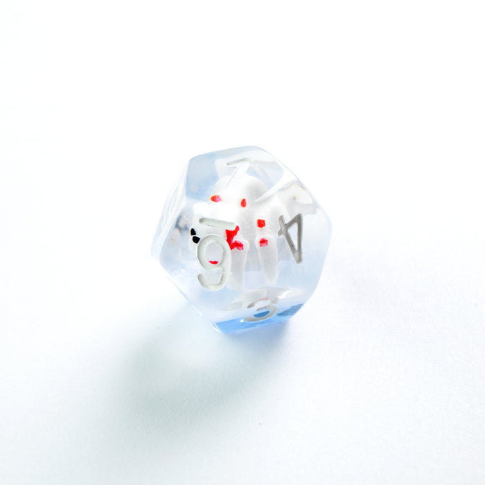 Embraced Series - Polar bear - RPG Dice Set (7pcs)