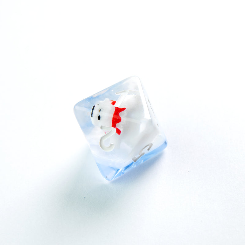 Embraced Series - Polar bear - RPG Dice Set (7pcs)
