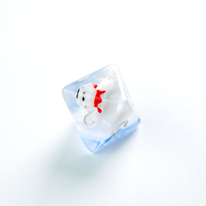 Embraced Series - Polar bear - RPG Dice Set (7pcs)