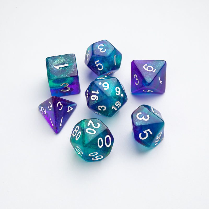 Galaxy Series - Neptune - RPG Dice Set (7pcs)