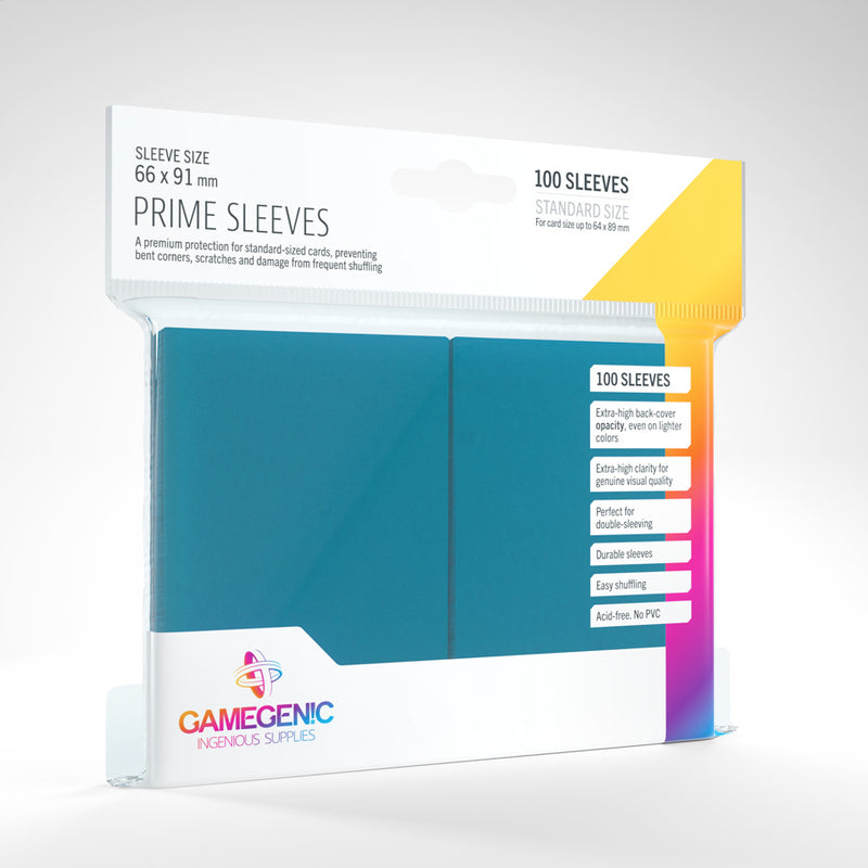 GAMEGENIC: Prime Card Sleeves: Blue