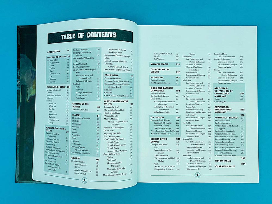 Dungeon Crawl Classics RPG: The Umerican Survival Guide - Core Setting Guide