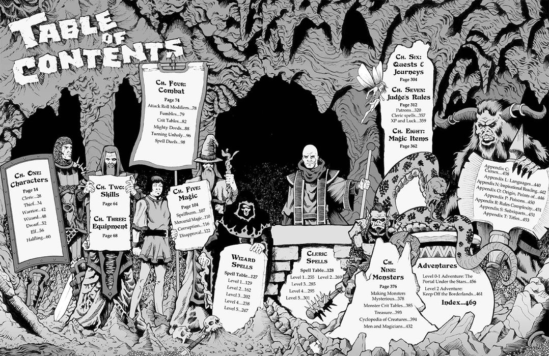 Dungeon Crawl Classics RPG Core Rulebook – Hardcover Edition