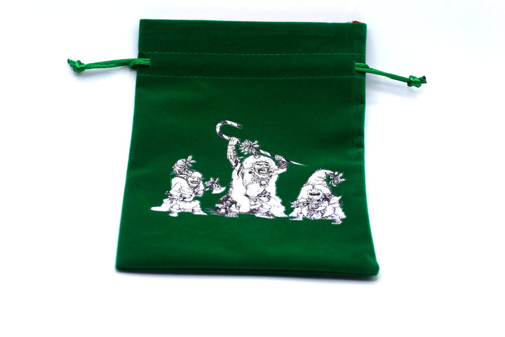 Christmas Themed Dice Bag - Christmas Goblins