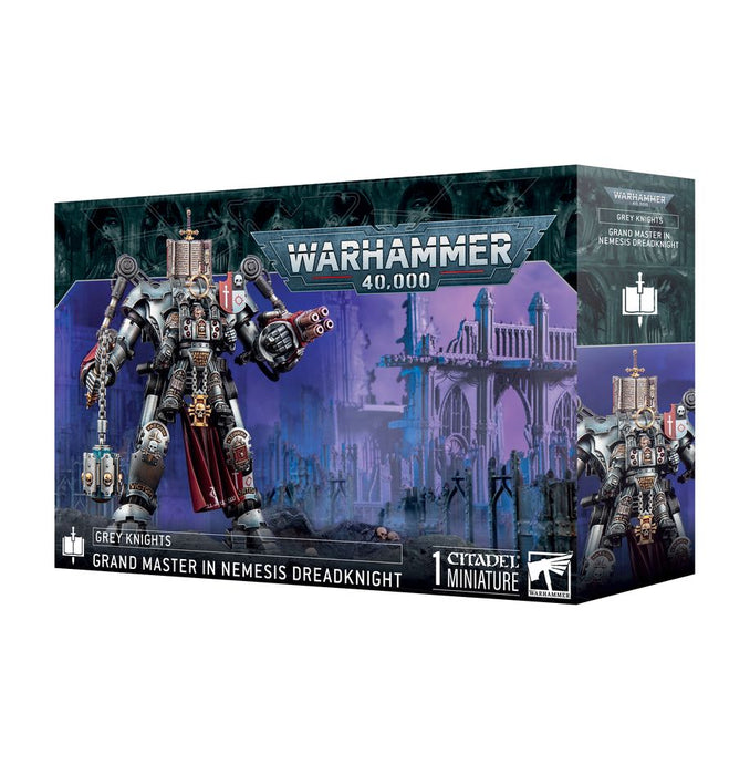 Grey Knights – Grand Master in Nemesis Dreadknight