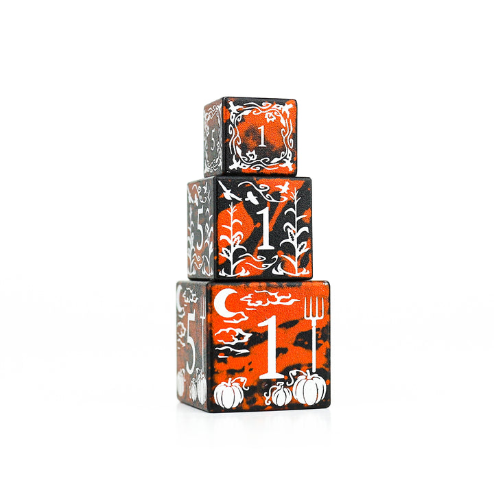 Sirius Dice: Halloween Scarecrow Stackables D6 Dice Set