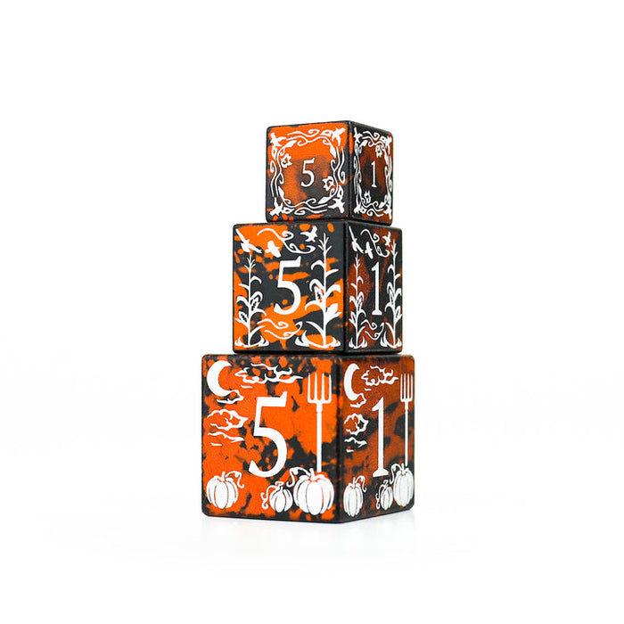 Sirius Dice: Halloween Scarecrow Stackables D6 Dice Set