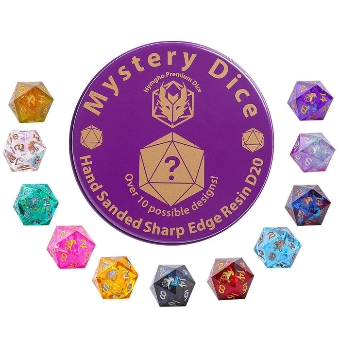 Quest's Reward Mystery Dice - Sharp Resin D20