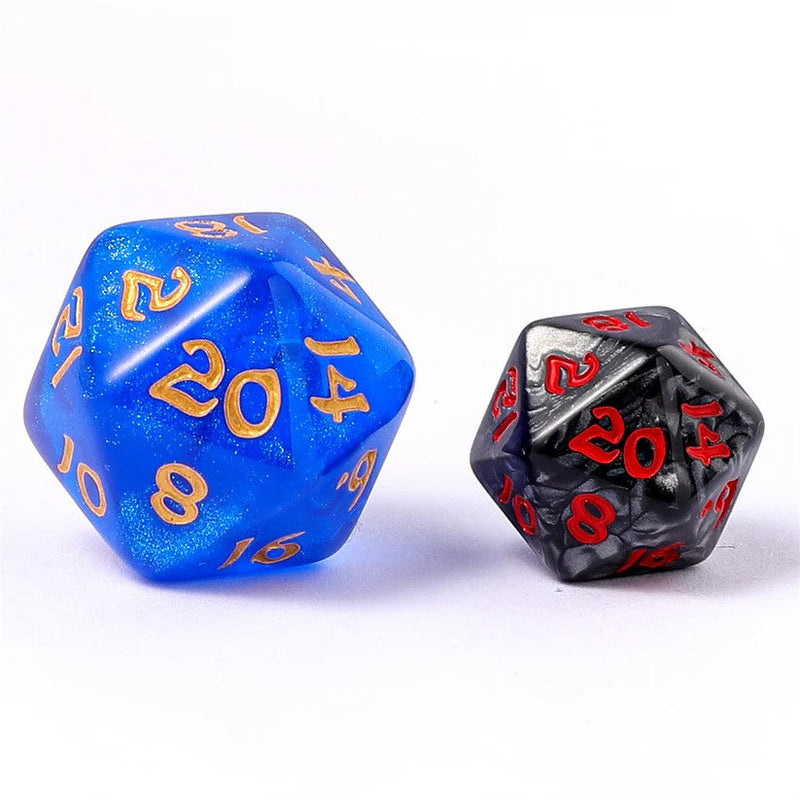 Wyrmforged Mini Polymer RPG Dice Set - lron Golem