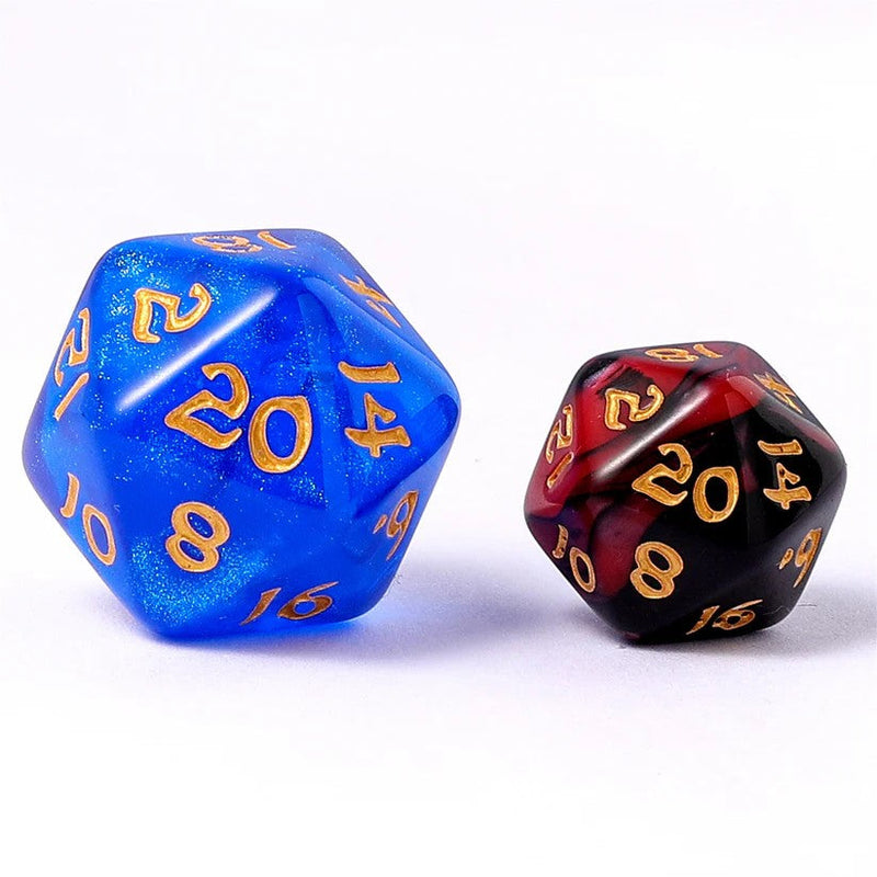 Wyrmforged Mini Polymer RPG Dice Set - Blood Pact